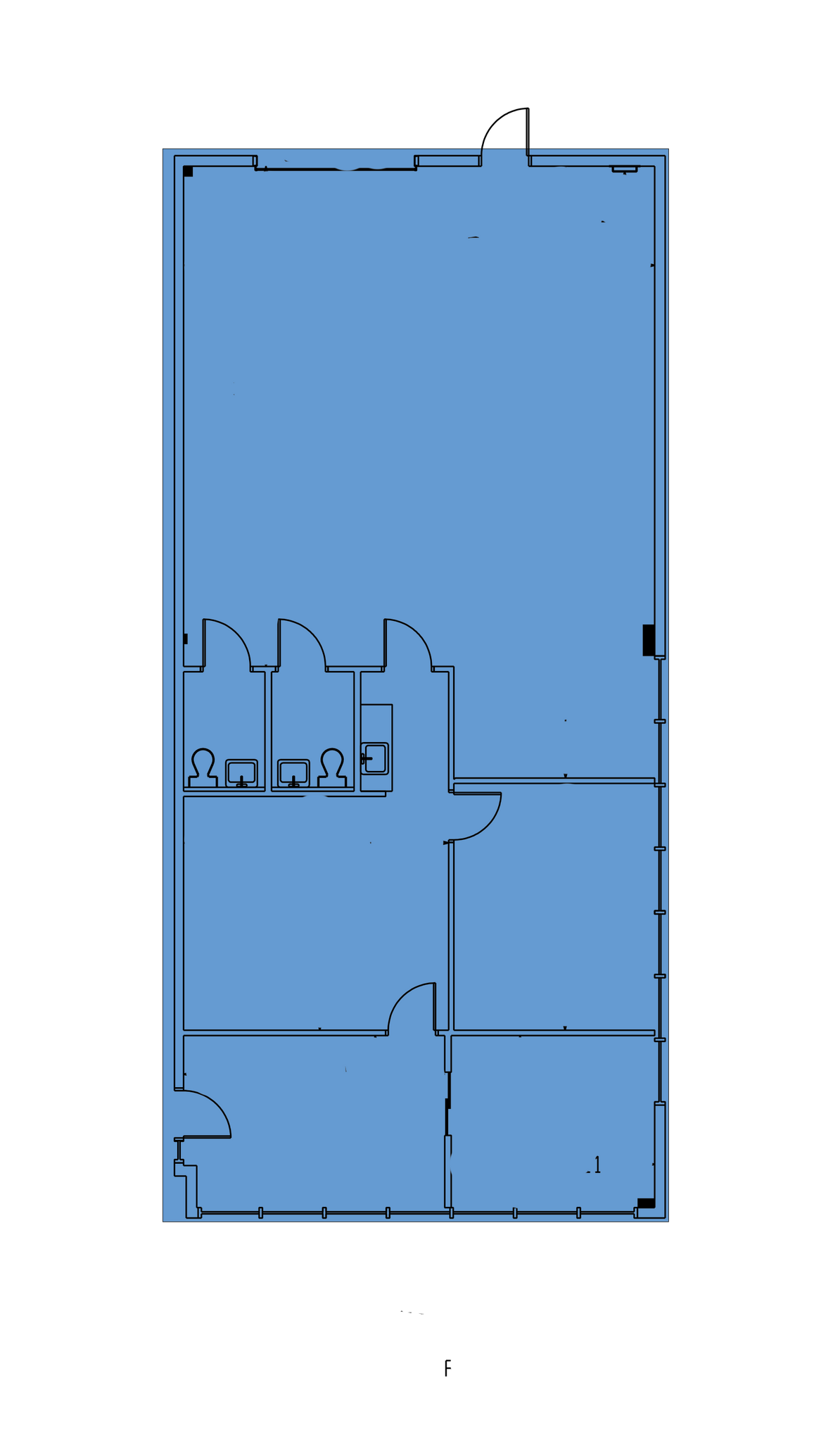 5100 Reagan Dr, Charlotte, NC à louer Plan d’étage– Image 1 sur 1