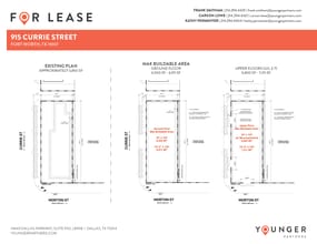 2973 W 7th St, Fort Worth, TX à louer Plan d’étage– Image 2 sur 2