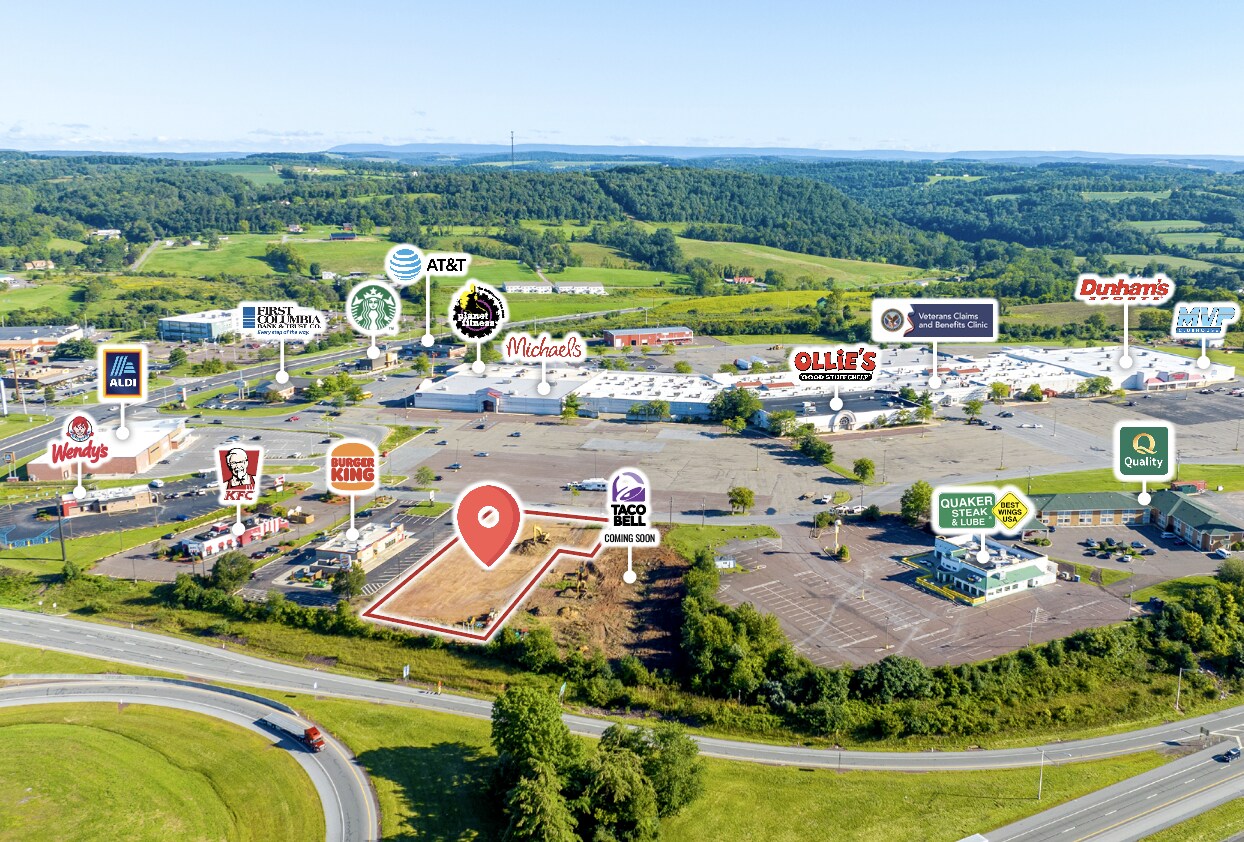 197 Columbia Mall dr, Bloomsburg, PA à louer Photo principale– Image 1 sur 2