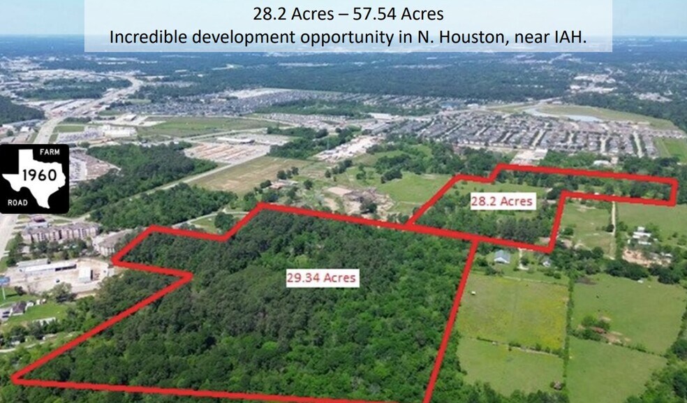3710 Theiss Rd, Humble, TX à vendre - Aérien – Image 1 sur 3