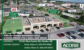 Plus de détails pour 14126 W Center Rd, Omaha, NE - Local commercial à louer