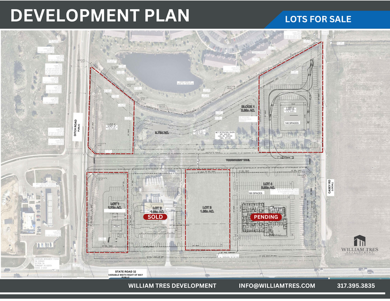 SR 32, Westfield, IN à vendre - Plan de site – Image 2 sur 4