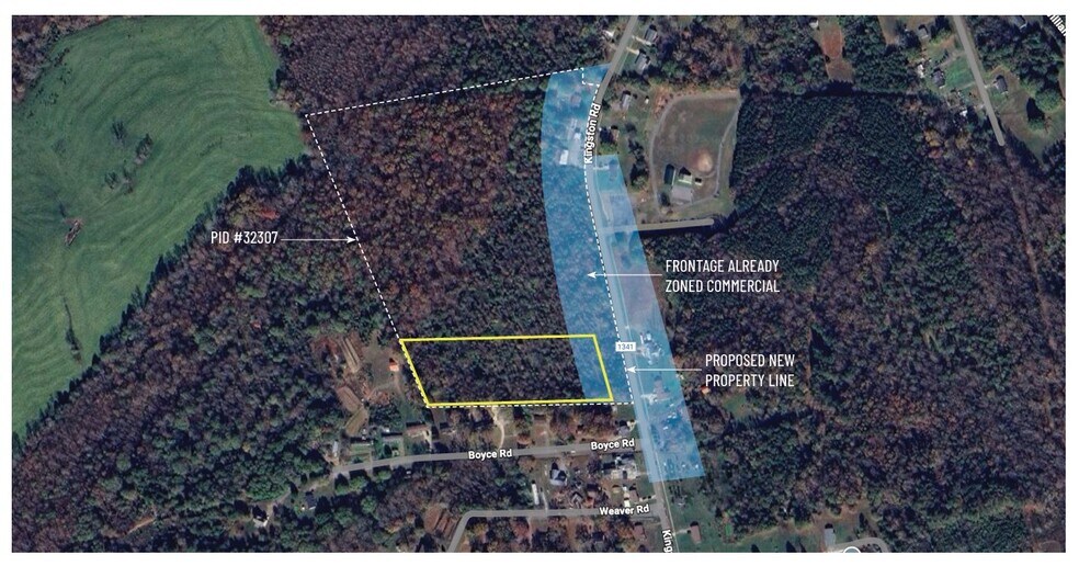 2123 Kingston Rd, Kingstown, NC à vendre - Plan de site – Image 2 sur 5