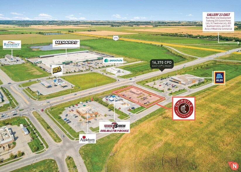 3550 E Elk Ln, Fremont, NE à vendre - Photo de l’immeuble – Image 3 sur 5