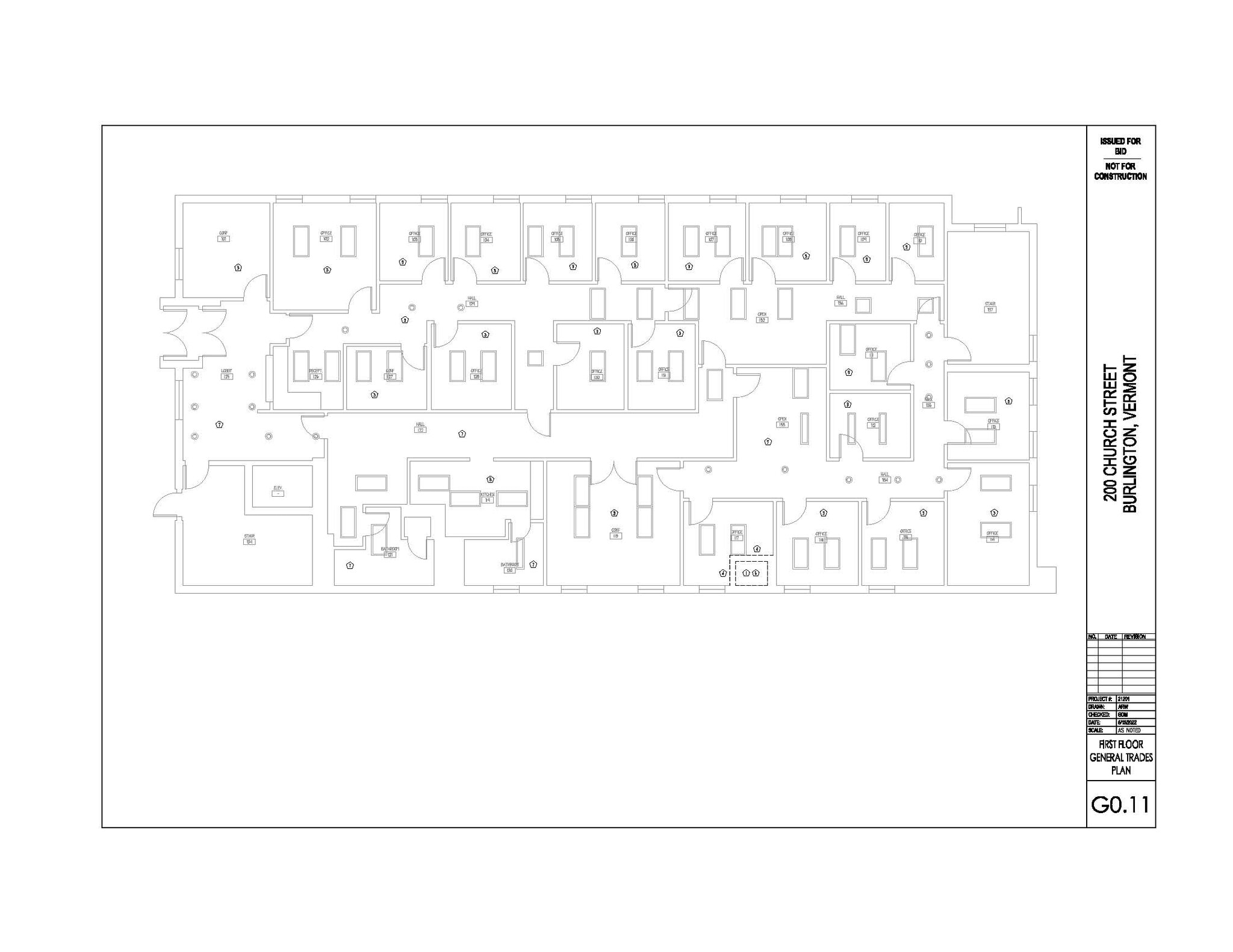 200 Church St, Burlington, VT à louer Plan d’étage– Image 1 sur 10