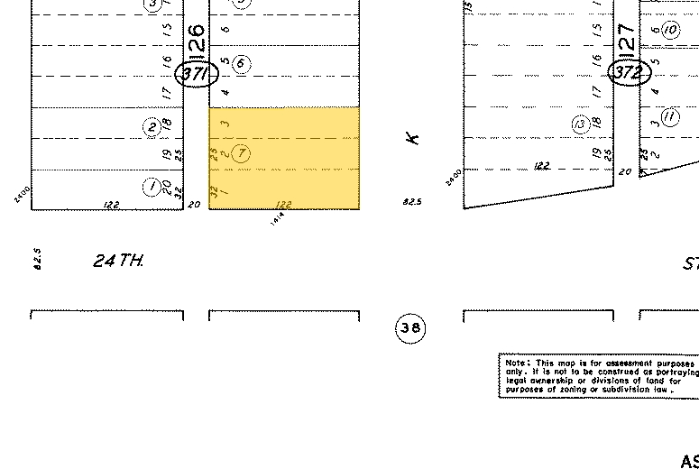 1414 24th St, Bakersfield, CA à vendre - Plan cadastral – Image 3 sur 6