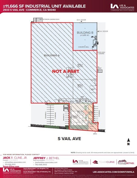 2933 Vail Ave, Commerce, CA à louer - Plan de site – Image 2 sur 10