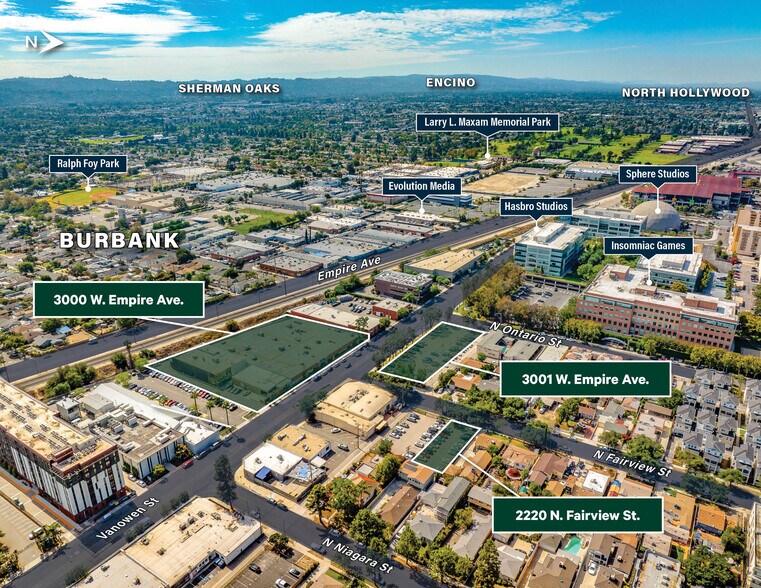 3000 W Empire Ave, Burbank, CA à vendre - Aérien – Image 3 sur 15