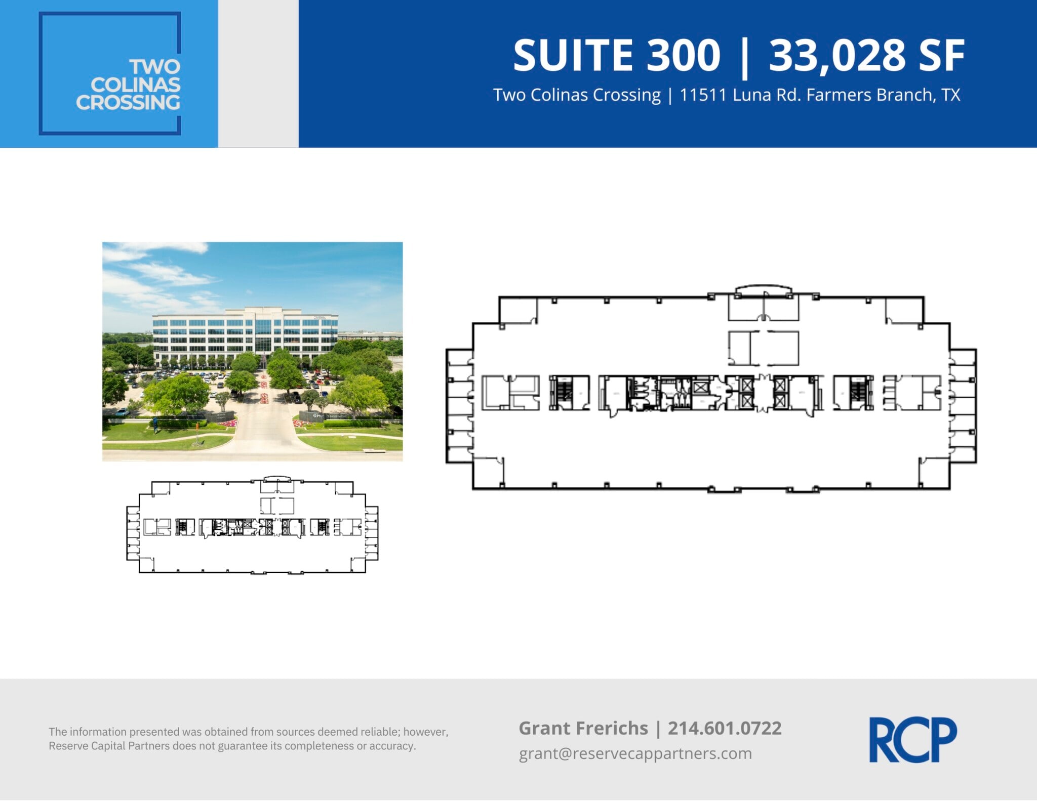 11511 Luna Rd, Dallas, TX à louer Plan d’étage– Image 1 sur 13