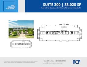 11511 Luna Rd, Dallas, TX à louer Plan d’étage– Image 1 sur 13