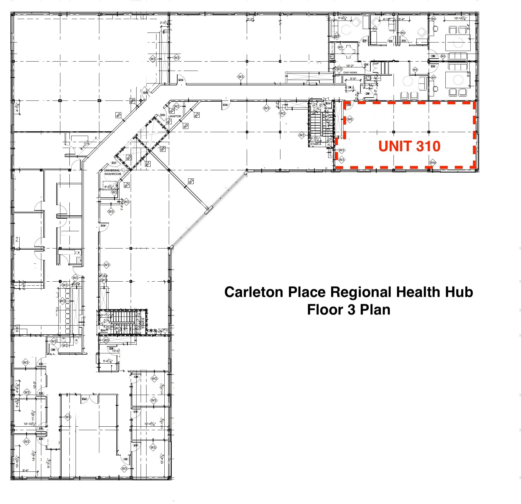 22 Costello Dr, Carleton Place, ON à louer Plan d’étage– Image 1 sur 1