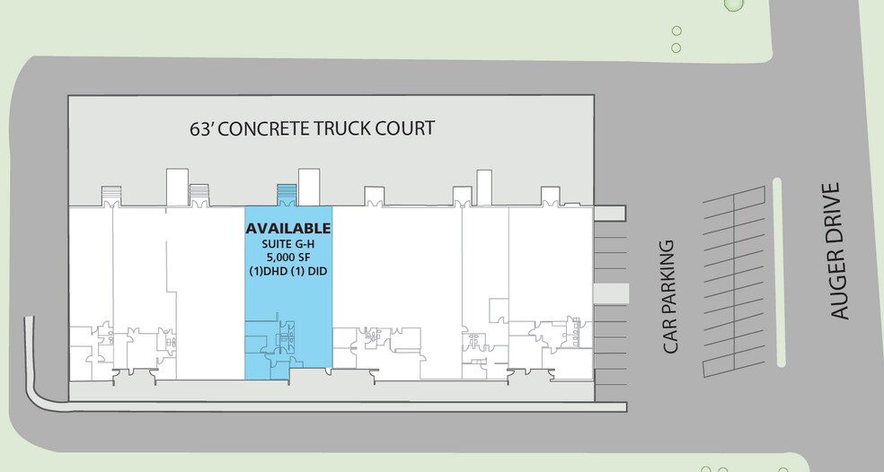 1810 Auger Dr, Tucker, GA à louer - Plan d’étage – Image 2 sur 2