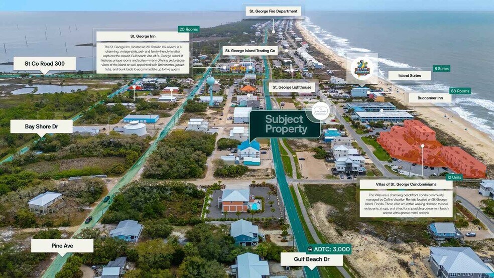 235 W Gulf Beach Dr, Saint George Island, FL à vendre - Photo de l’immeuble – Image 2 sur 2