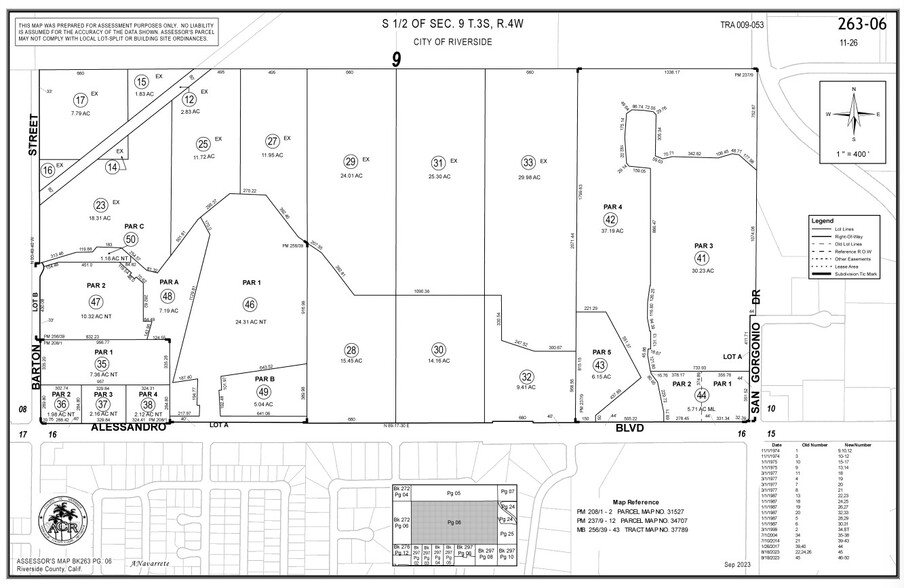 7267 Barton St, Riverside, CA à vendre - Plan cadastral – Image 3 sur 3