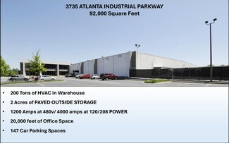 Plus de détails pour 3735 Atlanta Industrial Pky, Atlanta, GA - Industriel/Logistique à louer