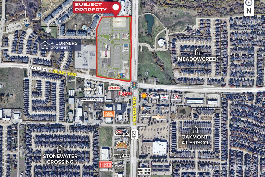 NWC FM 423 & King Rd, Frisco, TX à louer - Aérien – Image 3 sur 3