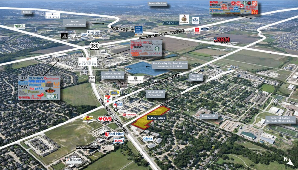 East Broadway Street, Prosper, TX à vendre - Photo principale – Image 1 sur 4