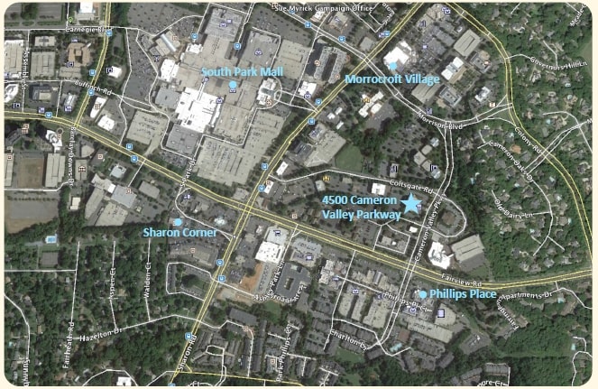 4500 Cameron Valley Pky, Charlotte, NC à louer - Aérien – Image 2 sur 18
