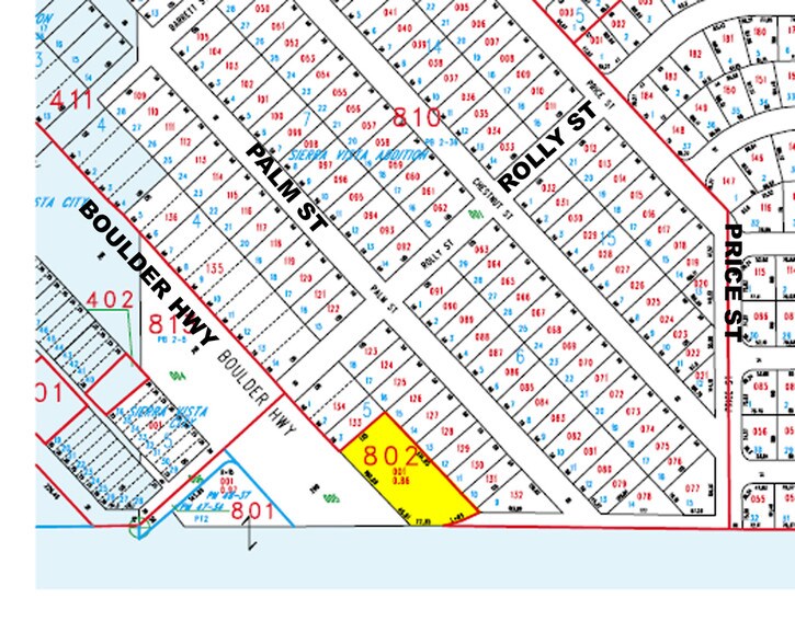 1300 N Boulder Hwy, Henderson, NV à louer - Plan cadastral – Image 2 sur 8