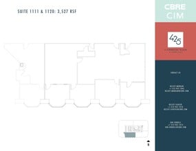 425 S Financial Pl, Chicago, IL à louer Plan de site– Image 2 sur 2