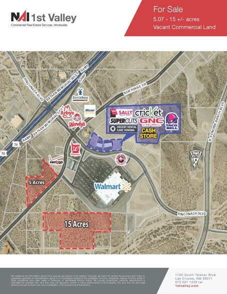 Northrise Drive, Las Cruces, NM à vendre - Photo de l’immeuble – Image 1 sur 2