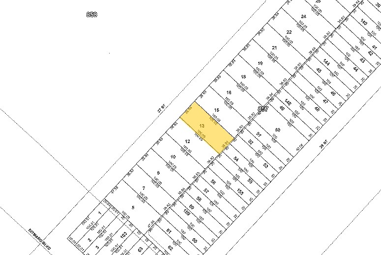 21-51 27th St, Astoria, NY à vendre - Plan cadastral – Image 2 sur 6