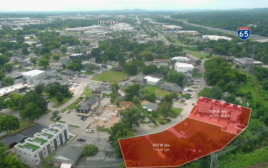 623 & 629 W Iris Drive, Nashville, TN portefeuille de 2 biens à vendre sur LoopNet.fr - Photo de l’immeuble – Image 3 sur 9