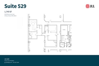 5530 Wisconsin Ave, Chevy Chase, MD à louer Plan d’étage– Image 1 sur 1