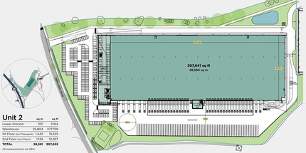 Newlands Rd, Slip End à louer Plan de site– Image 1 sur 1