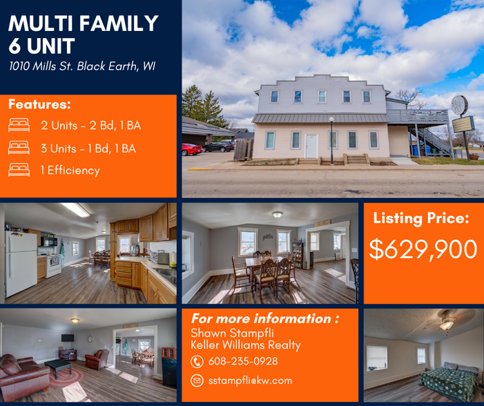 1010 Mills St, Black Earth, WI à vendre - Photo principale – Image 1 sur 12