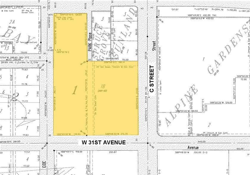 3000 C St, Anchorage, AK à louer - Plan cadastral – Image 3 sur 3