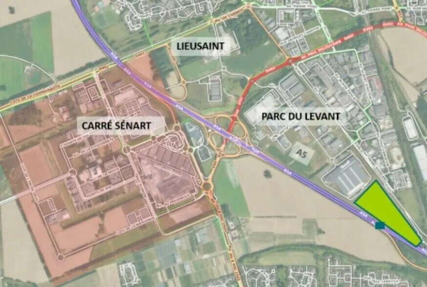 Terrain dans Lieusaint à vendre - Photo de l’immeuble – Image 3 sur 4
