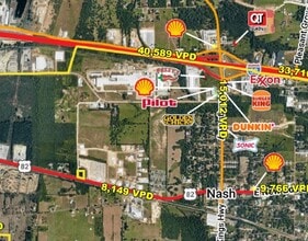 1001 Alumax Rd, Nash, TX - Vue aérienne  vue de carte