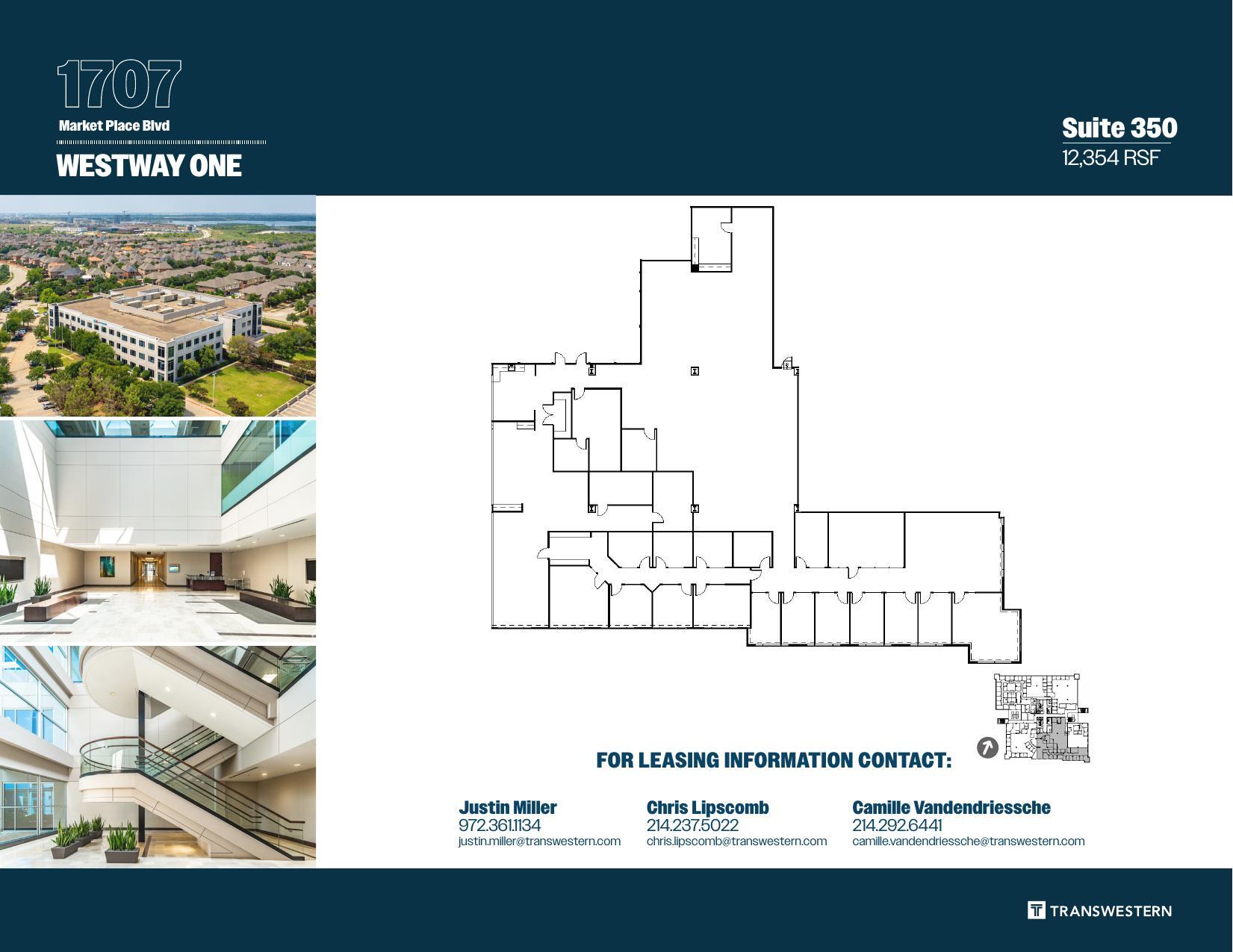 1707 Market Place Blvd, Irving, TX à vendre Plan d’étage– Image 1 sur 1