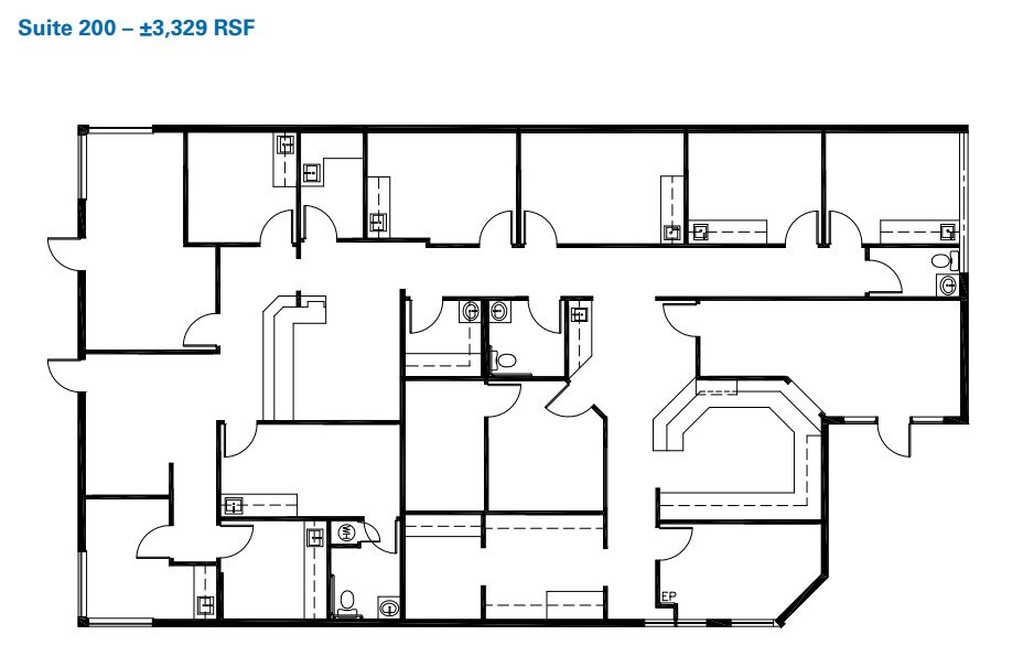 240 La Casa Via, Walnut Creek, CA à louer Plan d’étage– Image 1 sur 3