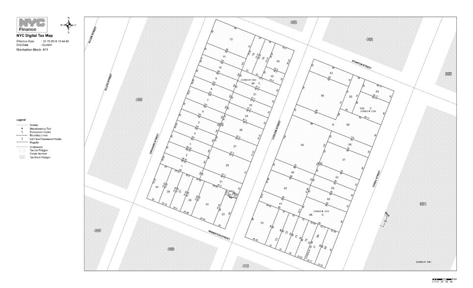 99 Stanton St, New York, NY à vendre - Plan cadastral – Image 2 sur 2