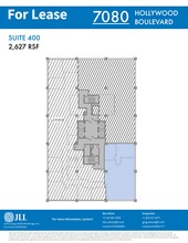 7080 Hollywood Blvd, Los Angeles, CA à louer Plan de site– Image 1 sur 1