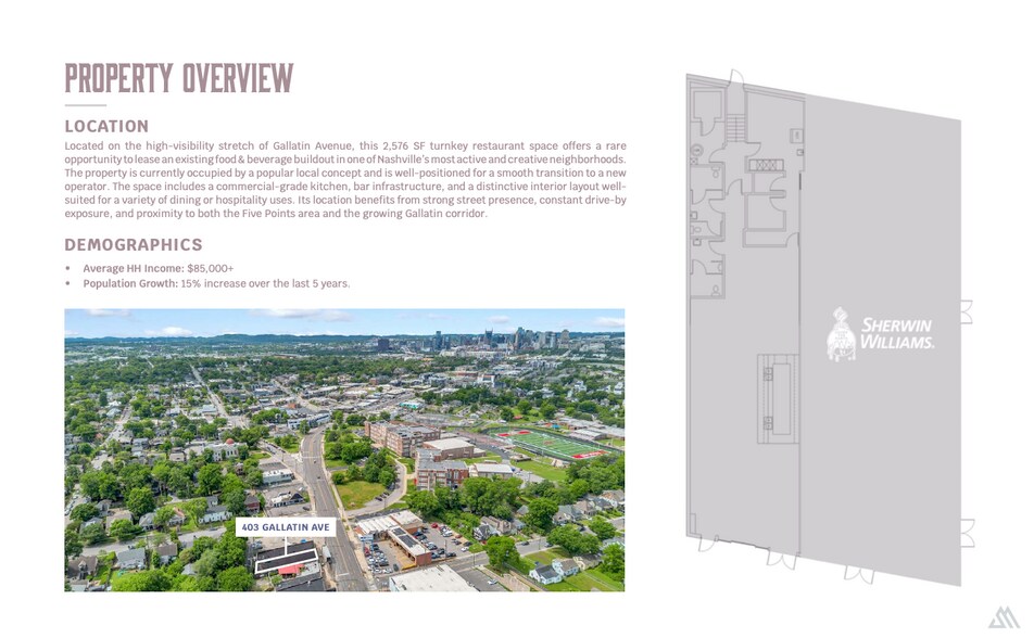 407 Gallatin Ave, Nashville, TN à louer - Photo de l’immeuble – Image 2 sur 18