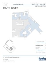 1990 S Bundy Dr, Los Angeles, CA à louer Plan d’étage– Image 1 sur 11