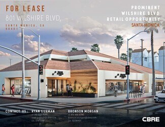 Plus de détails pour 801-805 Wilshire Blvd, Santa Monica, CA - Local commercial à louer