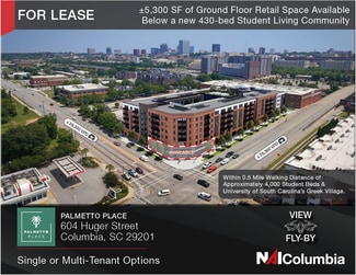 Plus de détails pour 604 Huger St, Columbia, SC - Local commercial à louer