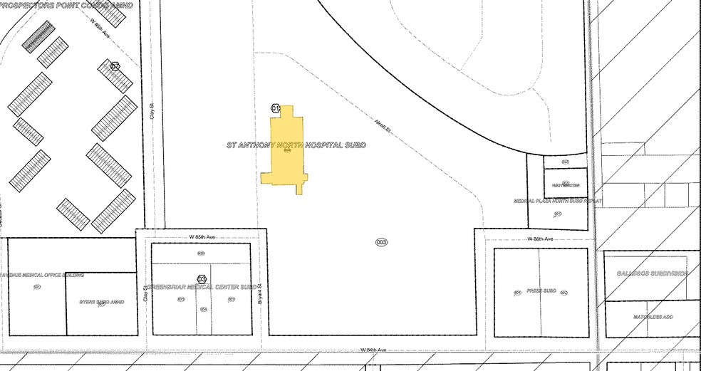 8510 Bryant St, Westminster, CO à louer - Plan cadastral – Image 2 sur 6