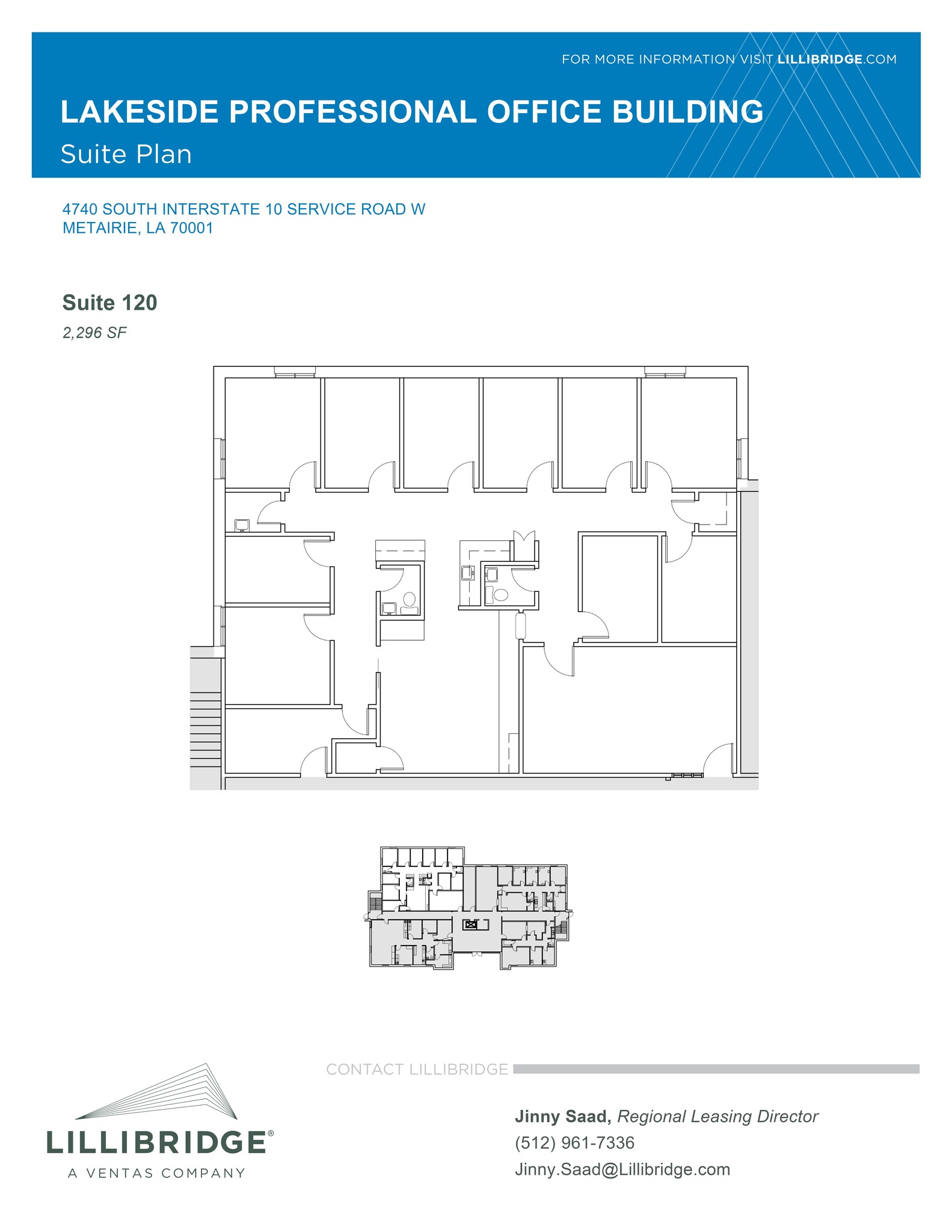 4740 S I-10 Service Rd W, Metairie, LA à louer Plan de site– Image 1 sur 1