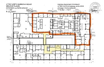4740-4750 N Sheridan Rd, Chicago, IL à louer Plan de site– Image 2 sur 20