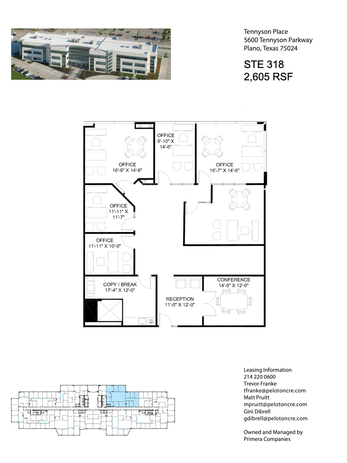 5600 Tennyson Pkwy, Plano, TX à louer Plan d’étage– Image 1 sur 1