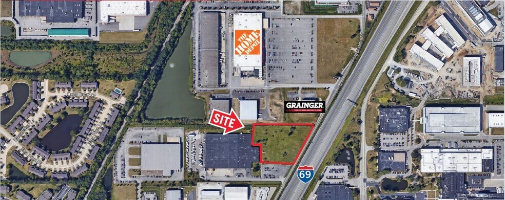 9190 Corporation Dr, Indianapolis, IN à vendre - Aérien – Image 2 sur 2