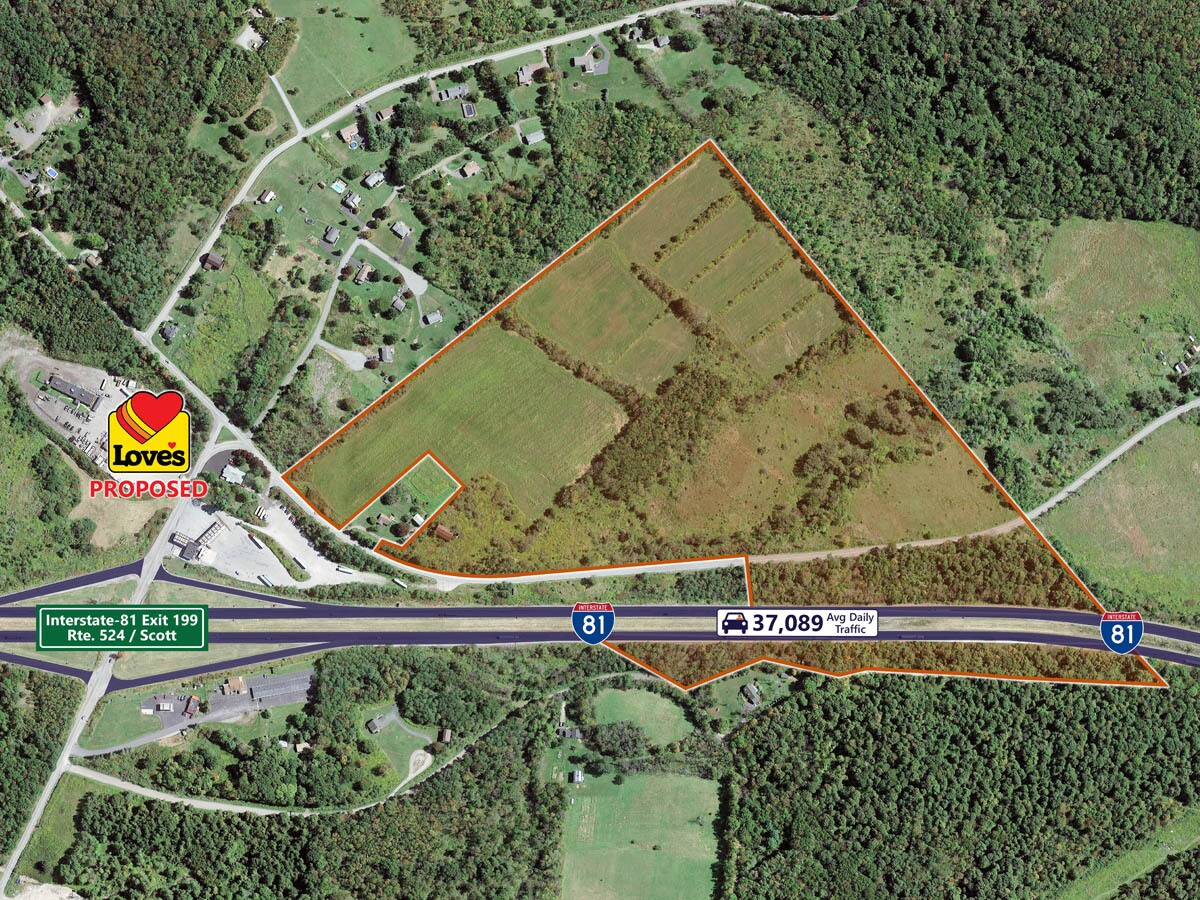 Justus Blvd., Olyphant, PA à vendre Aérien– Image 1 sur 3