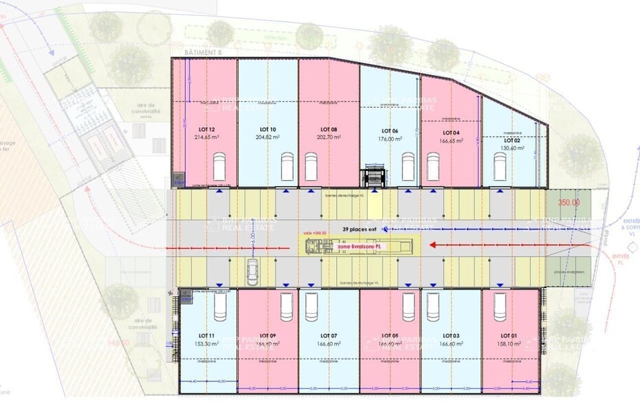 Local d'activités dans Entrelacs à vendre - Plan de site – Image 3 sur 7
