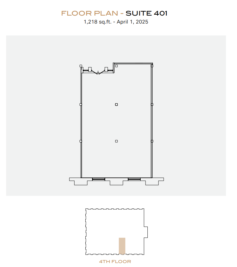 49 Spadina Ave, Toronto, ON à louer Plan d’étage– Image 1 sur 1