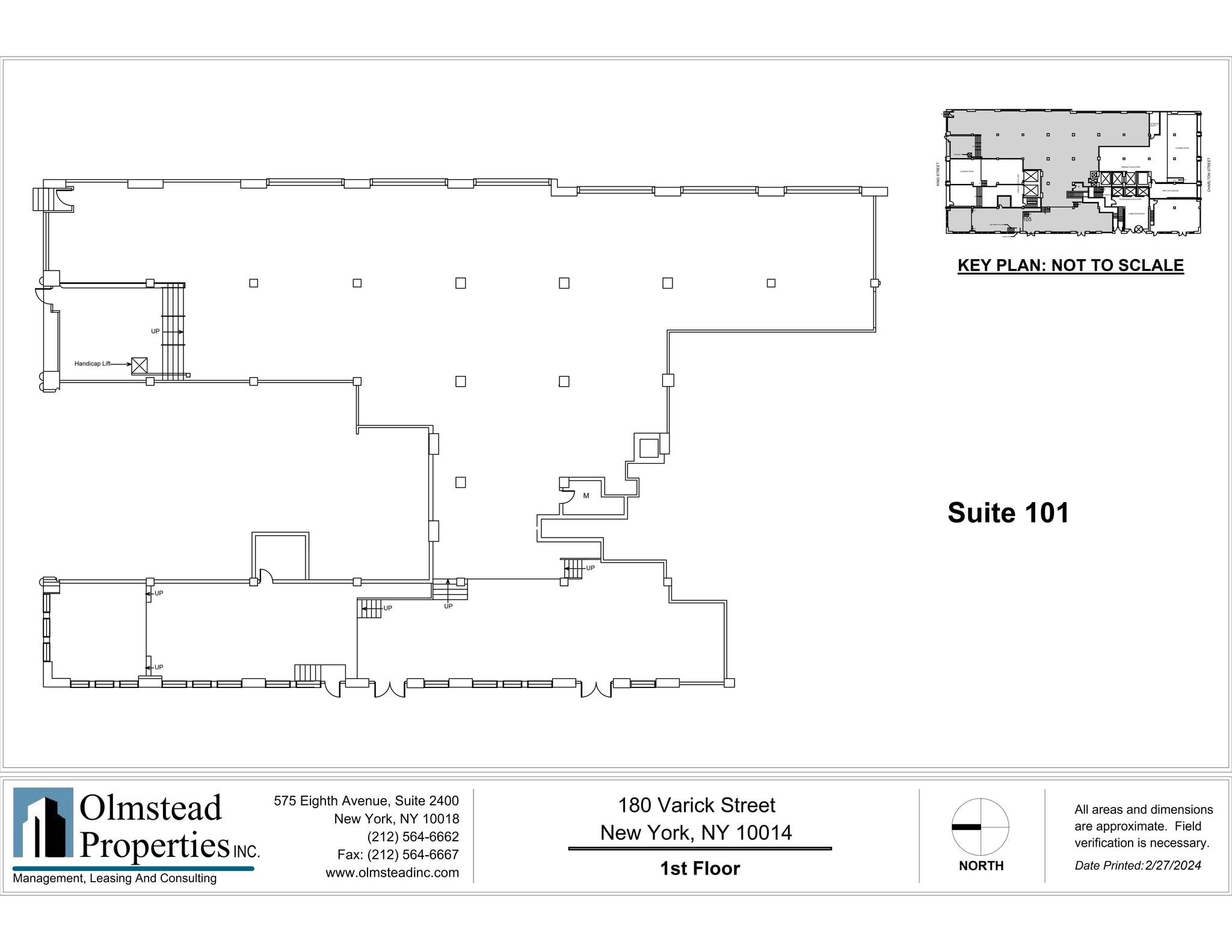 180 Varick St, New York, NY à louer Plan de site– Image 1 sur 1